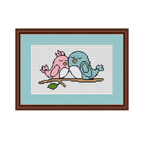 Funny Birds Cross Stitch Pattern. Cross Stitch PDF Pattern.