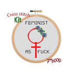 Feminist AF Cross Stitch Kit