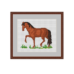 Horse Cross Stitch Pattern. Cross Stitch PDF Pattern.