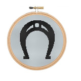 Horseshoe Cross Stitch Pattern