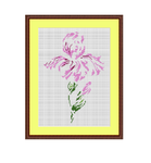 Iris Cross Stitch Pattern