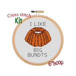 I Like Big Bundts Cross Stitch Kit