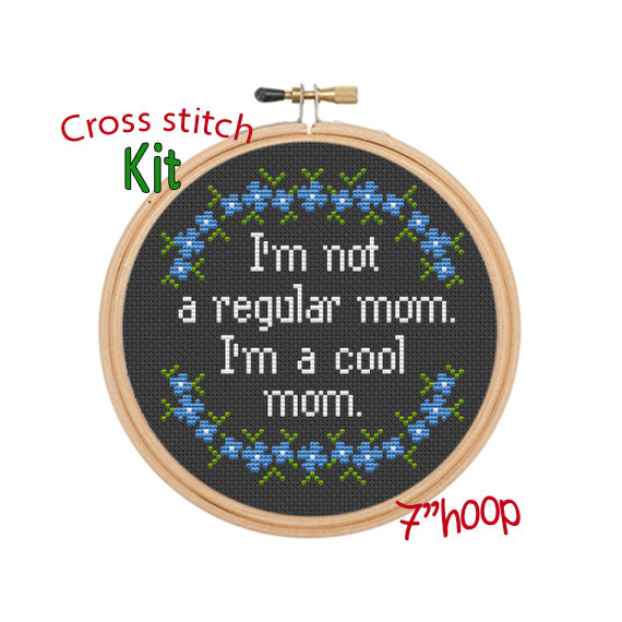Copy-Beginner funny cross stitch kit