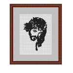 Jesus Christ Cross Stitch Pattern