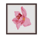 Orchid Cross Stitch Pattern