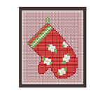 Oven Glove Cross Stitch Pattern.