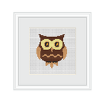 Owl Cross Stitch Pattern. Cross Stitch PDF Pattern.