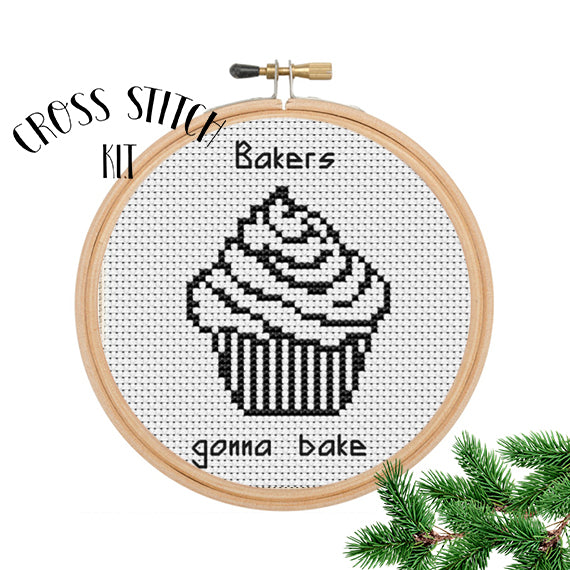 Bakers Gonna Bake cross stitch kit