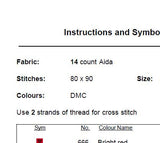 High Hell Cross Stitch Pattern