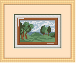 Painting Cross Stitch Pattern